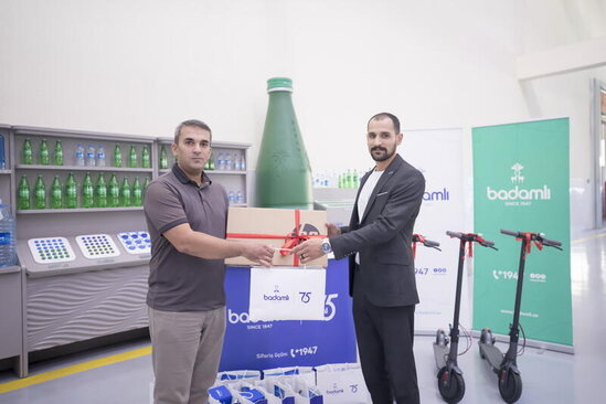 "Badamlı75" lotereyasının 2-ci tirajının qaliblərinə hədiyyələr təqdim edilib