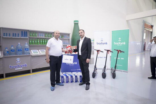 "Badamlı75" lotereyasının 2-ci tirajının qaliblərinə hədiyyələr təqdim edilib