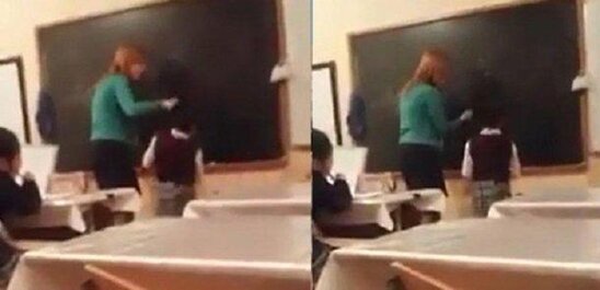 Göyçayda şagirdi döyən müəllimə: "Dəlilik kağızım var" - YENİLƏNİB