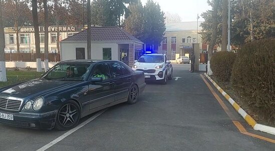 Ağstafada narkotikin təsiri altında avtomobili idarə edən taksi sürücüsü saxlanılıb