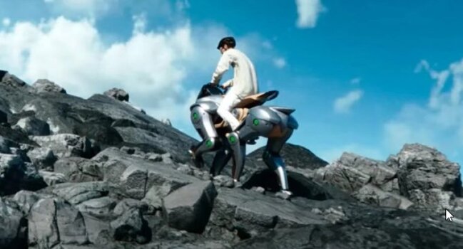 Yaponiyada insan daşıya bilən robot icad edildi - VİDEO