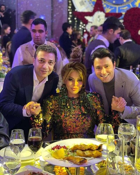 Aygün Kazımovanın dəbdəbəli ad günündən FOTOLAR