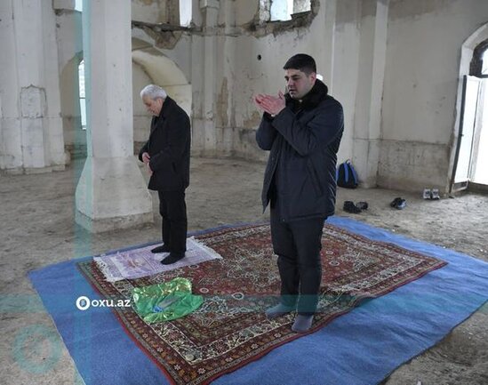 Ağdam Cümə Məscidindən FOTOLAR