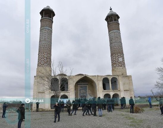Ağdam Cümə Məscidindən FOTOLAR