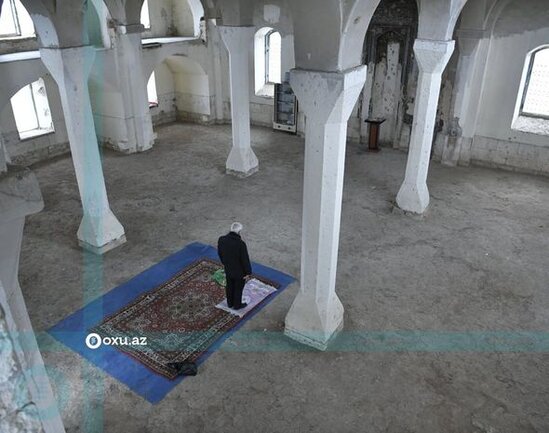 Ağdam Cümə Məscidindən FOTOLAR