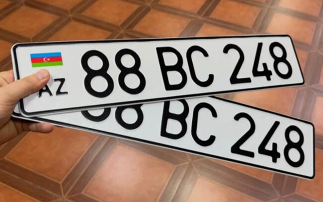 Bakıdakı maşınlara "88"lə başlayan yeni nömrələr verilir - Foto