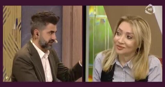 Dövlət məmuru Zaurun verilişində məşhur aktrisaya elçi düşdü - VİDEO