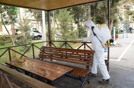 Bakıda 550 küçə dezinfeksiya edilib