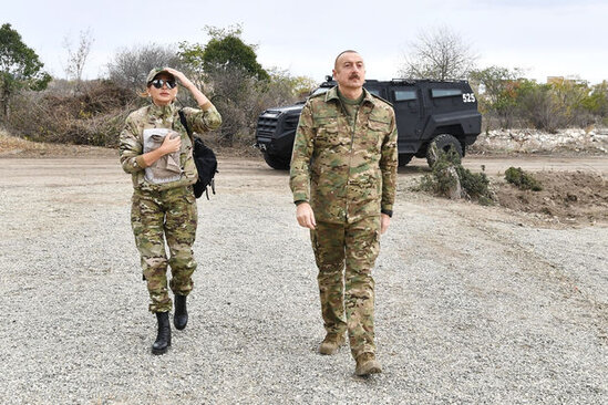 İlham Əliyev və Mehriban Əliyeva Cəbrayıl və Qubadlıya səfər ediblər