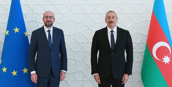 Brüsseldə İlham Əliyev və Şarl Mişel arasında görüş başa çatıb - YENİLƏNİB