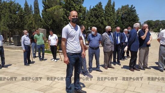 Azərbaycanlı akademik İkinci Fəxri xiyabanda dəfn edildi - YENİLƏNİB + FOTO
