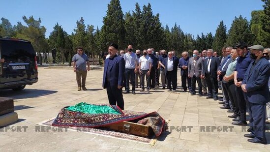 Azərbaycanlı akademik İkinci Fəxri xiyabanda dəfn edildi - YENİLƏNİB + FOTO