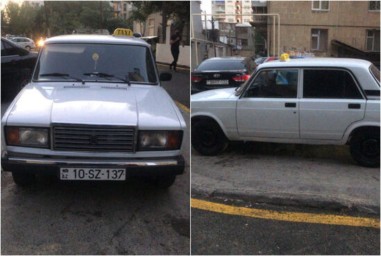 Bakıda narkotik qəbul edən taksi sürücüsü saxlanıldı - VİDEO