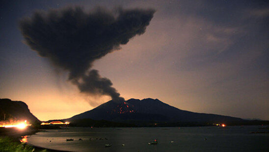 Kanar adalarında vulkan püskürdü