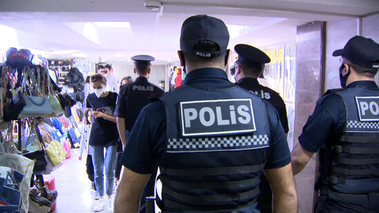 Bakı polisi geniş "maska reydləri"nə başladı - VİDEO