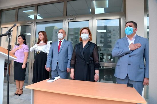 BŞTİ müdiri ilk dərs günündə iştirak edib - Foto
