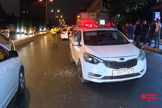 Bakıda icarəyə götürdüyü avtomobillə avtoxuliqanlıq edən şəxs SAXLANILDI - FOTO/VİDEO