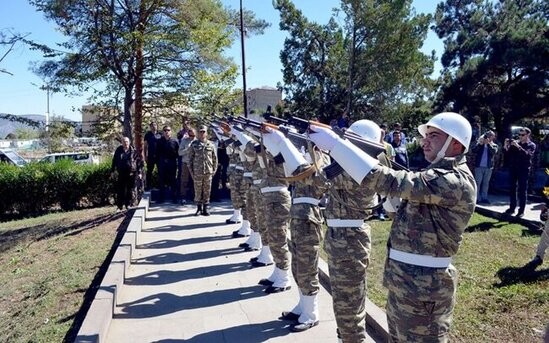 Şuşada şəhidlərimiz belə anıldı - Fotolar