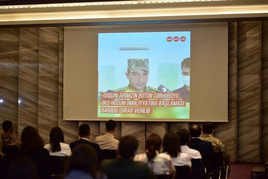 Gənclərin iştirakı ilə "Vətən mənə oğul desə" anım tədbiri keçirilib – FOTO