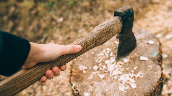 Bakıda həyətinə girən şəxsi külünglə öldürüb basdırdı - VİDEO
