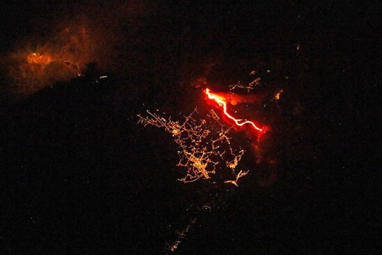 İspaniyadakı təbii fəlakətin kosmosdan görüntüsü - FOTO - VİDEO