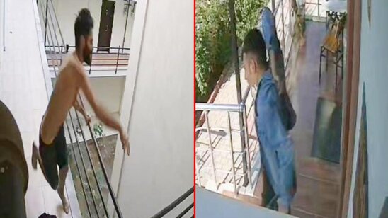 Atdığı bıçaq dəymədi, arxasıyca qaçıb, dostunu kürəyindən vurdu – ANBAAN VİDEO