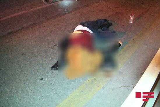 "BakuBus"un avtobusu piyadanı vuraraq öldürdü - FOTO