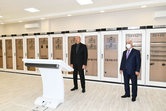 "Cəbrayıl" yarımstansiyasının açılışı oldu - YENİLƏNİB + FOTO