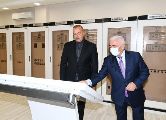 "Cəbrayıl" yarımstansiyasının açılışı oldu - YENİLƏNİB + FOTO