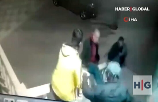 Restoranda DAVA - Pilləkəndən yıxılıb həyatını itirdi - VİDEO