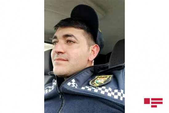 Azərbaycanda polis əməkdaşı yol qəzasında ölüb - FOTO