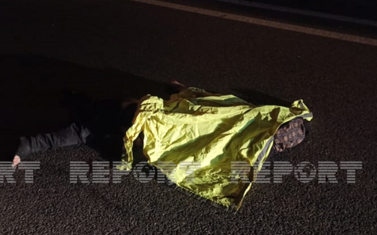 Bakıda avtomobil piyadanı vuraraq öldürüb - FOTO