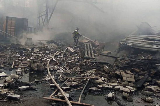 17 nəfərin ölümünə səbəb olan dəhşətli partlayışın görüntüləri - VİDEO