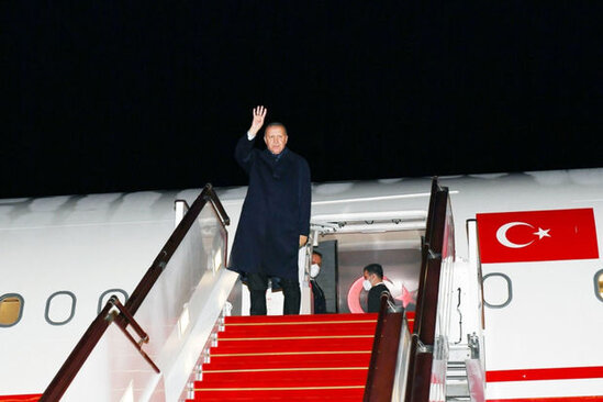 Türkiyə Prezidentinin Azərbaycana rəsmi səfəri başa çatıb - FOTO