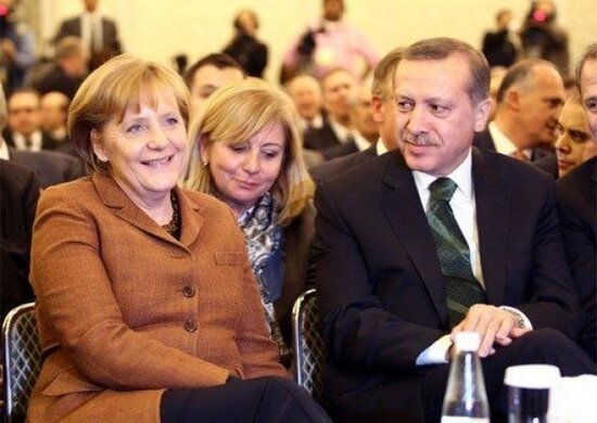 Ərdoğan Romada Merkellə görüşdü