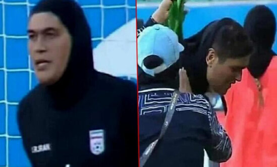 İranın qadınlardan ibarət komandasının qapıçısı kişi çıxdı - VİDEO