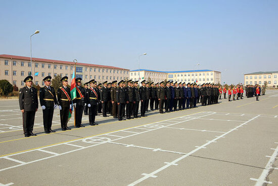 Təkmilləşdirmə kursunu bitirən zabitlər yüksək vəzifələrə təyin olundu - VİDEO
