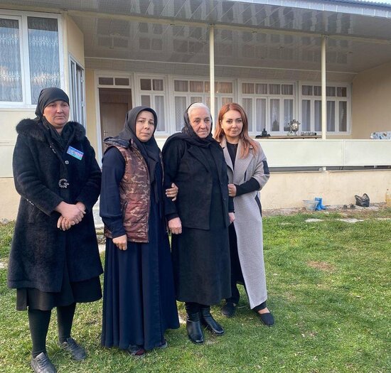 Polad Həşimovun Daşkəsəndəki evinə getdilər - FOTOLAR