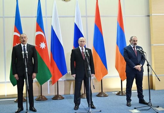 Vladimir Putin, İlham Əliyev və Nikol Paşinyan bəyanat imzalayıblar - YENİLƏNİB + FOTO