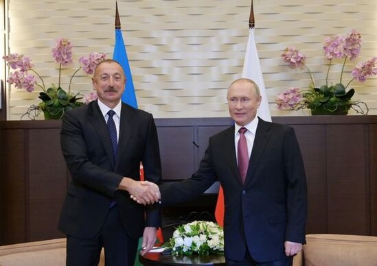 İlham Əliyev ilə Vladimir Putin arasında ikitərəfli görüş keçirilib - YENİLƏNİB + FOTO/VİDEO