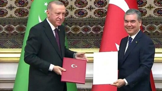 Ərdoğan Berdiməhəmmədov ilə 5 milyardlıq razılaşma imzaladı