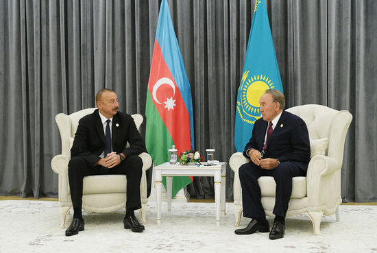 Nursultan Nazarbayev Azərbaycan Prezidentinə başsağlığı verib