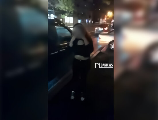 Bakının məşhur gecə klubunda qızın damarlarını doğraması hadisəsinin ANBAAN VİDEOsu