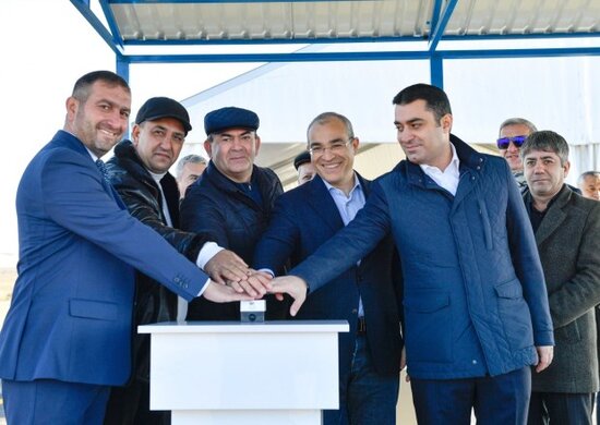 "Yevlax Pilot Aqropark"ın rəmzi açılışı keçirilib