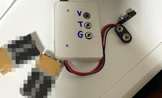 Polisin maşınının altına BOMBA qoydular