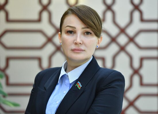 "Heydər Əliyev ideyalarının reallaşmasının növbəti dəfə şahidi olduq" - Jalə Əhmədova