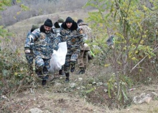 Xocavənddə erməni hərbçinin meyitinin qalıqları tapılıb