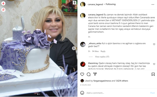 Mətanət boşanan oğlunu evləndirir - FOTO