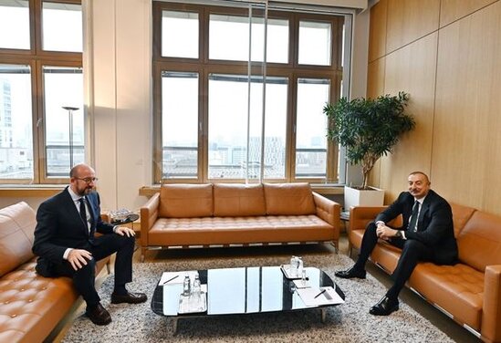 Brüsseldə İlham Əliyev ilə Şarl Mişel arasında görüş olub - YENİLƏNİB + FOTO