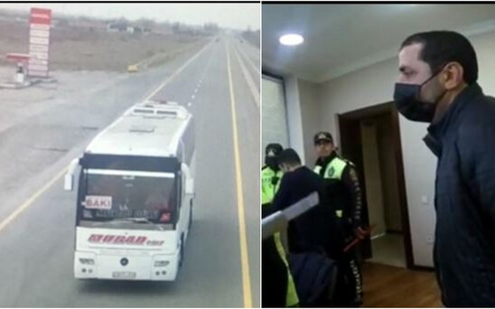 Narkotik çəkib avtobus idarə edən sürücü belə ələ keçdi - VİDEO